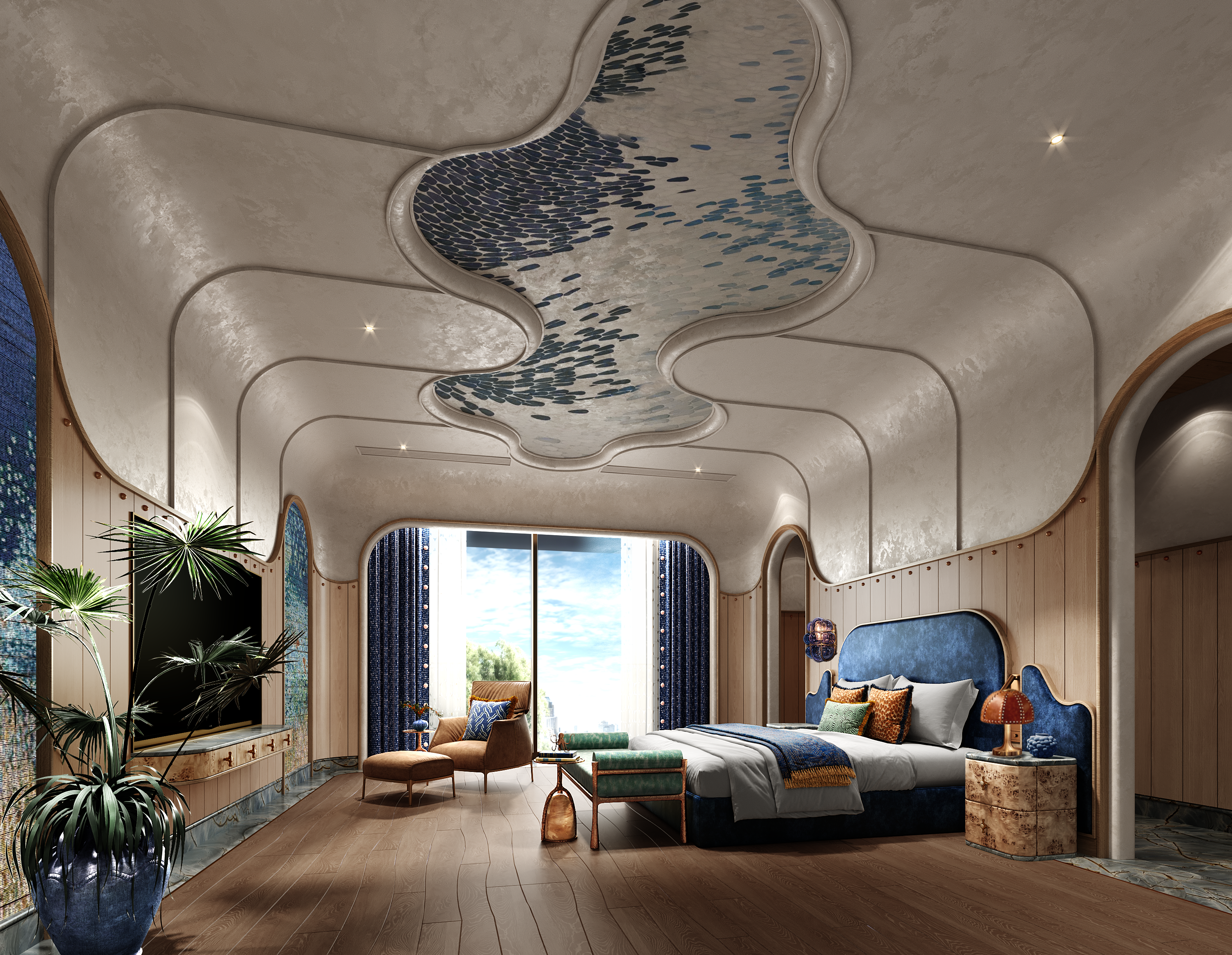 MASTER BEDROOM — PACIFIC OCEAN DREAMS